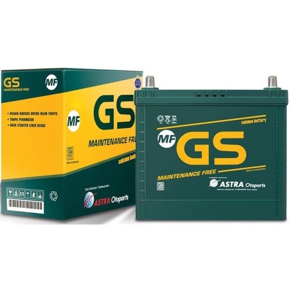 Aki GS NS60 MF Avanza Hilux Rush Starlet Feroza Terios Xenia APV Escudo Esteem Vitara Maven Mobil Ke