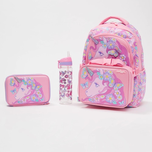 Smiggle Hey Unicorn Backpack Pencil Case Lunchbag set
