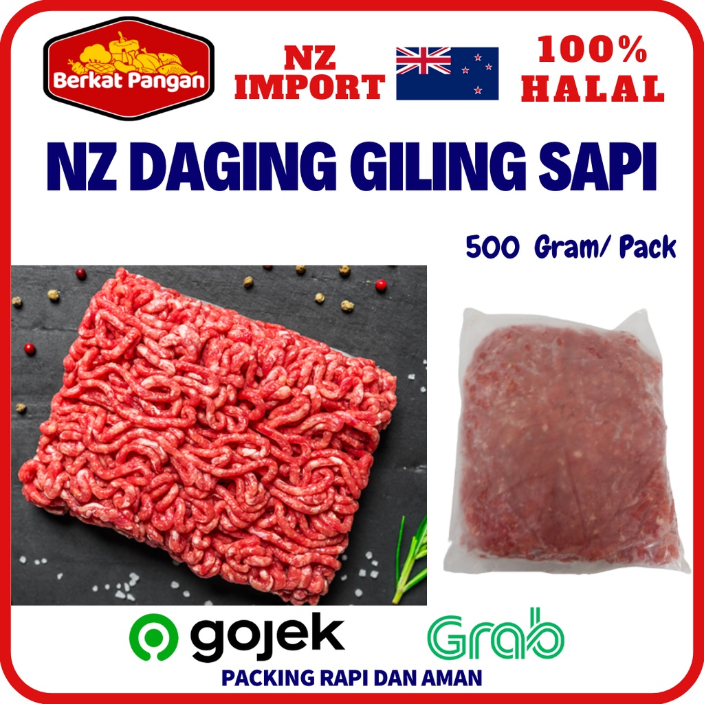 New Zealand Ground Beef Veal/ Minced Beef/ Daging Giling Sapi Muda New Zealand (Daging Lembut !!!)