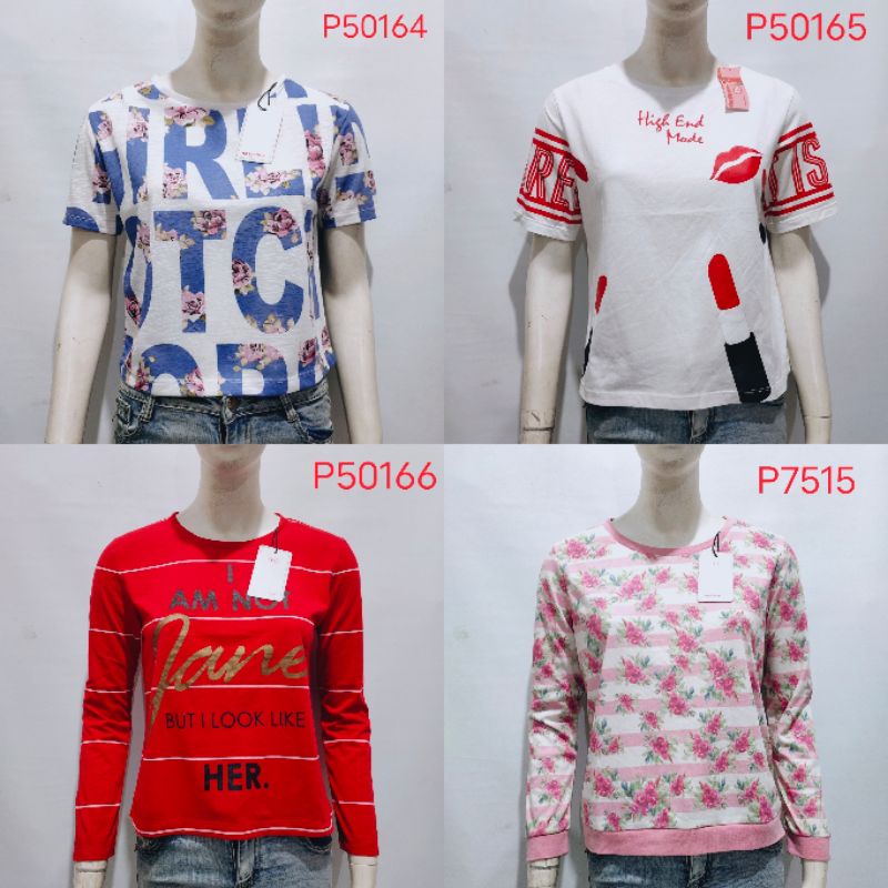 NEW Kaos Wanita Model Croptee Terbaru HASSENDA  AP50164 AP50165 AP50166 AP7515