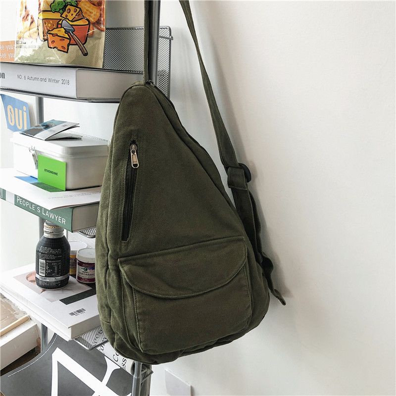 SATU ALAT Tas Selempang HOCODO 100% Canvas Premium Tebal Tas Kanvas