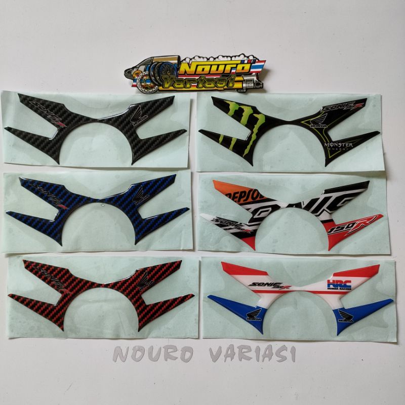 Emblem segitiga Sonic 150 r berkualitas