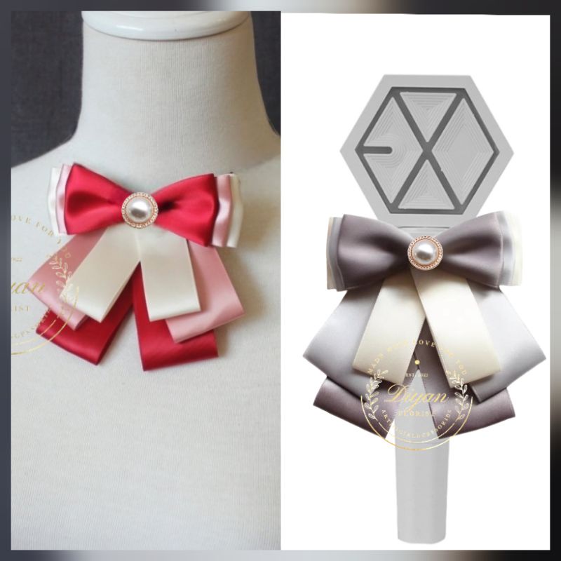 pita brooch // pita lightstick // pita hias aplikasi