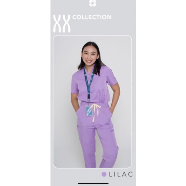 Preloved SCRB XX Collection Lilac Long Sleeve