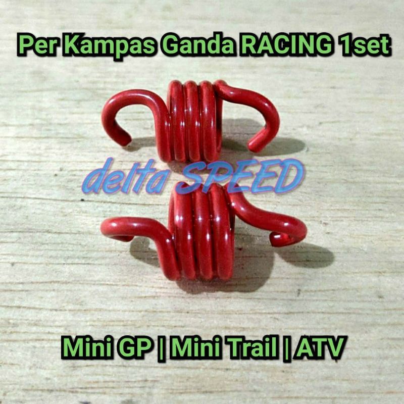 Per Kampas Ganda RACING - Motor Mini - Trail - GP - Scoopy - Spare Part