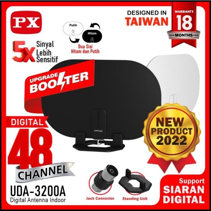 Px Uda-3200A Antena Tv Digital