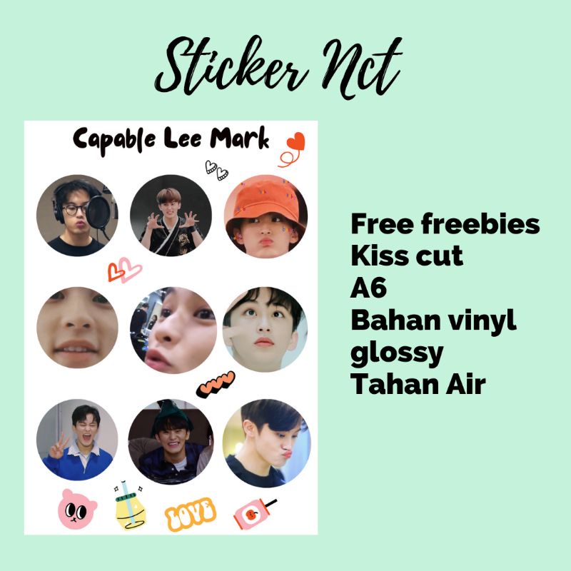 Jual Nct Deco Sticker Set Mark Shopee Indonesia