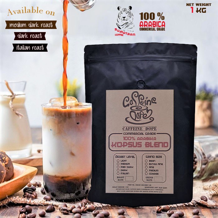 

Kopi Susu Espresso Blend 100% Arabika 1 Kg