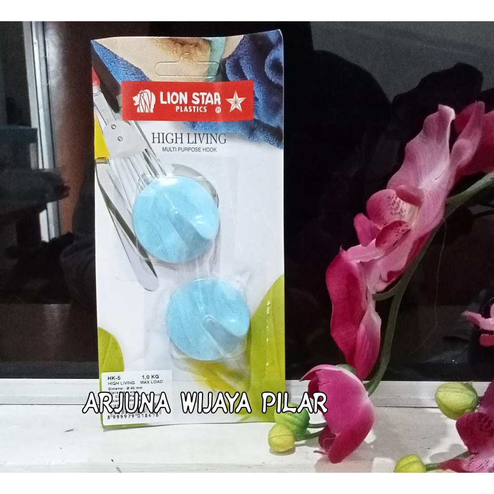 Hanger Hook HK-3 &amp; HK-5 Lion Star - Tempat Gantungan Handuk/Peralatan Dapur