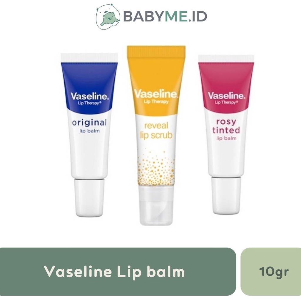 Vaseline Lip Balm Pelembab Bibir Pencerah Bibir 10gr Lip Care