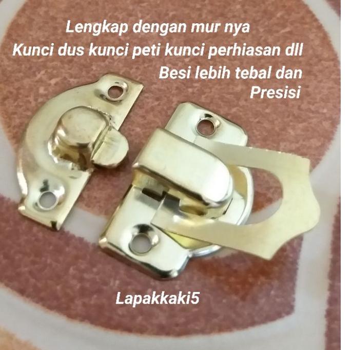 Kunci dus kunci kotak box kunci kotak perhiasan kunci kotak plakat pengait kunci peti