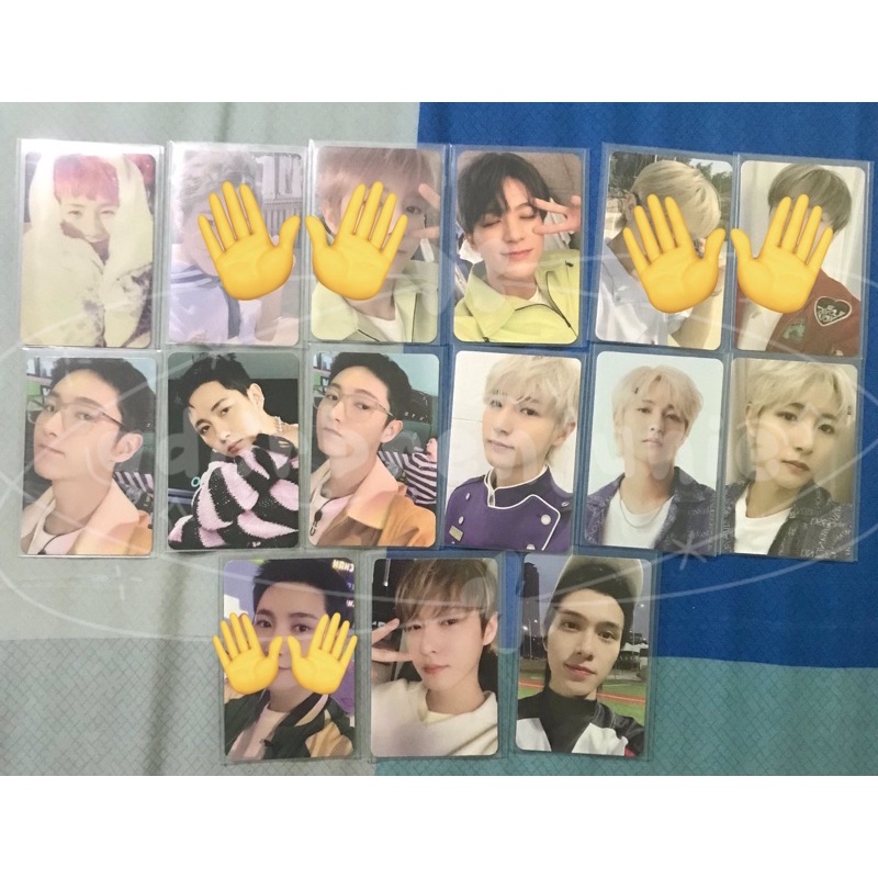 Official photocard Renjun MFAL selimutan Jeno merem photopack pp sg21 miniframe pop up glitch mode t