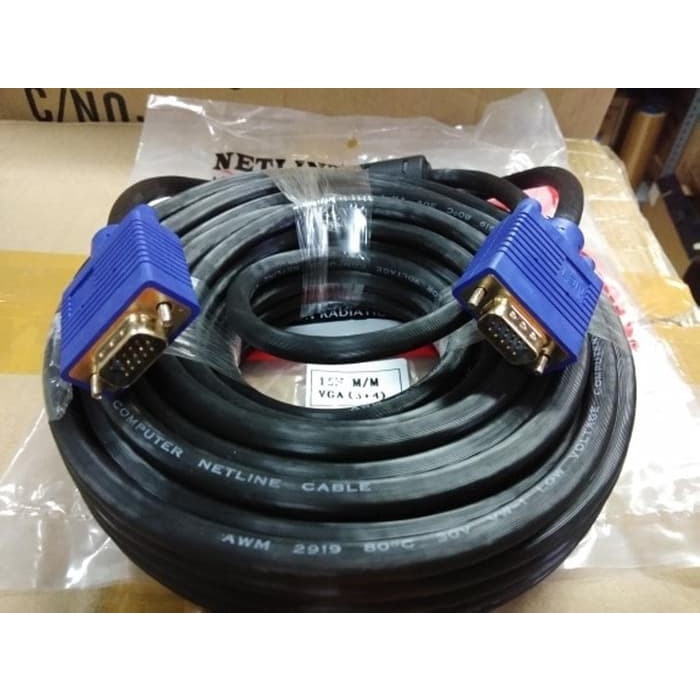 (GOLD PLATED) VGA 40 METER/KABEL VGA 40M HIGH QUALITY