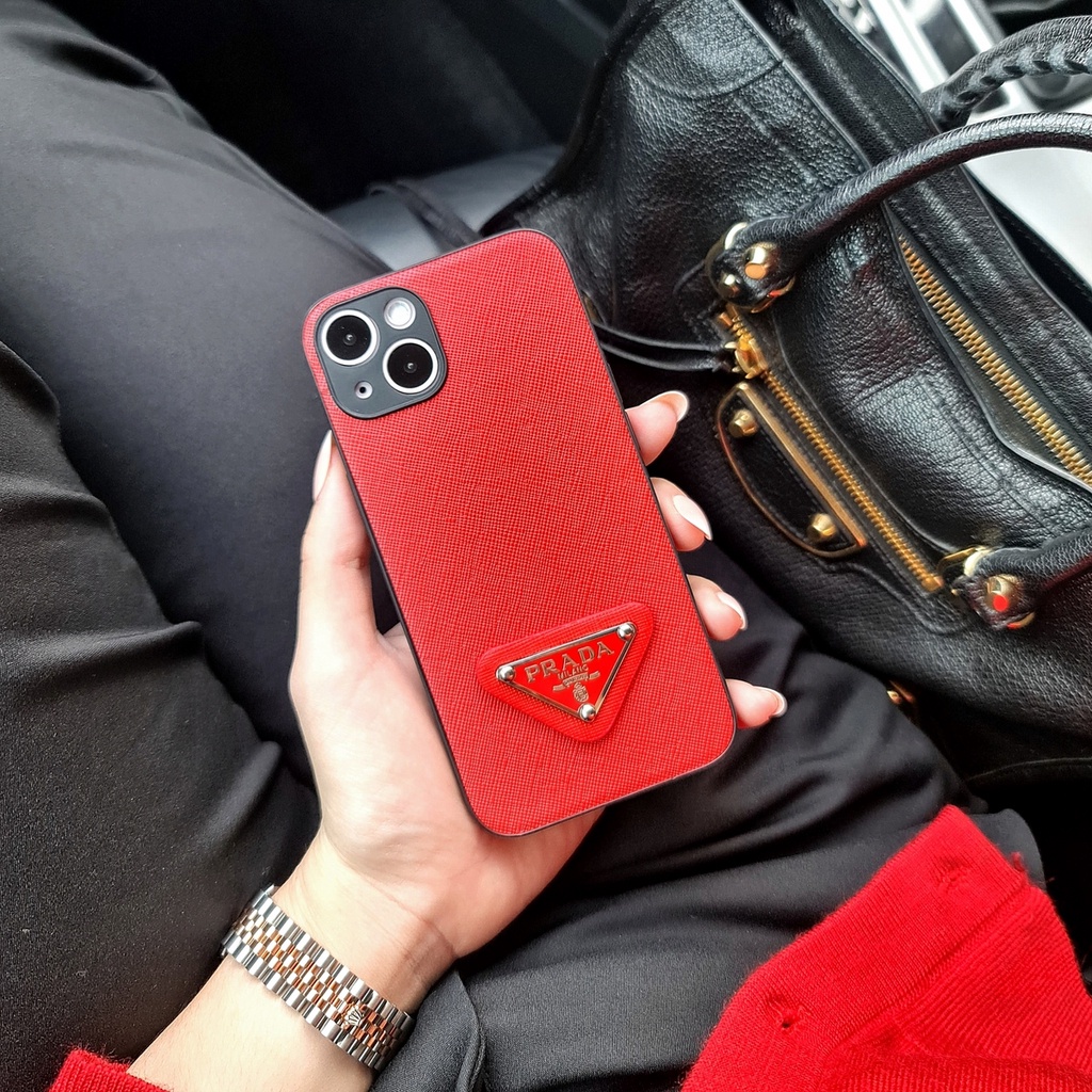 REDMI 10 9T POCO M3 POCO M3 PRO 5G POCO X3 X3 PRO NOTE 9 NOTE 10 5G  |  PR*D4 (RED) Soft Case Luxury Logo 3D Beremboss