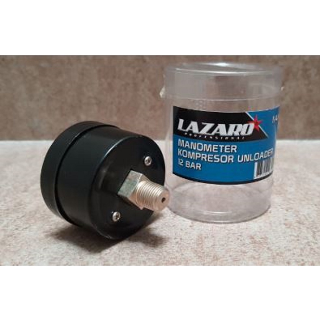 Manometer Pengukur Tekanan Kompresor 12 Bar