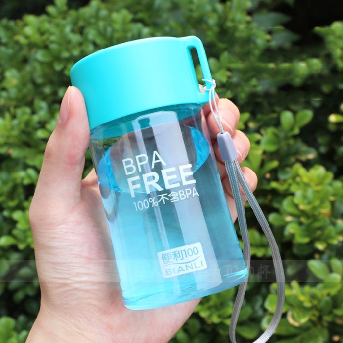 Botol Air Minum Mini 150Ml Bahan Plastik Untuk Olahraga Camping Ber 0J