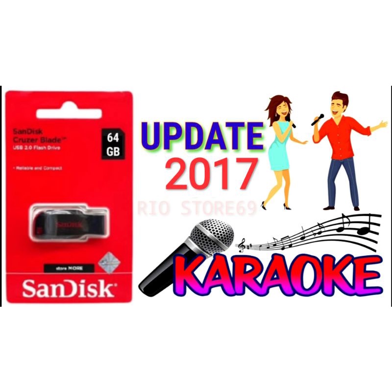 Flashdisk lagu karaoke 2017