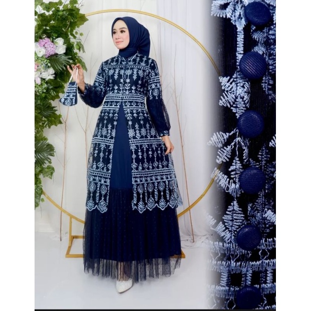 Ready Gamis Pesta Super Mewah//Gamis Pesta Kekinian//Gamis Pesta Modern//Gamis Lebaran 2023//gamis model terbaru//baju gamis/gamis kebaya/baju mulim/pakaian wanita