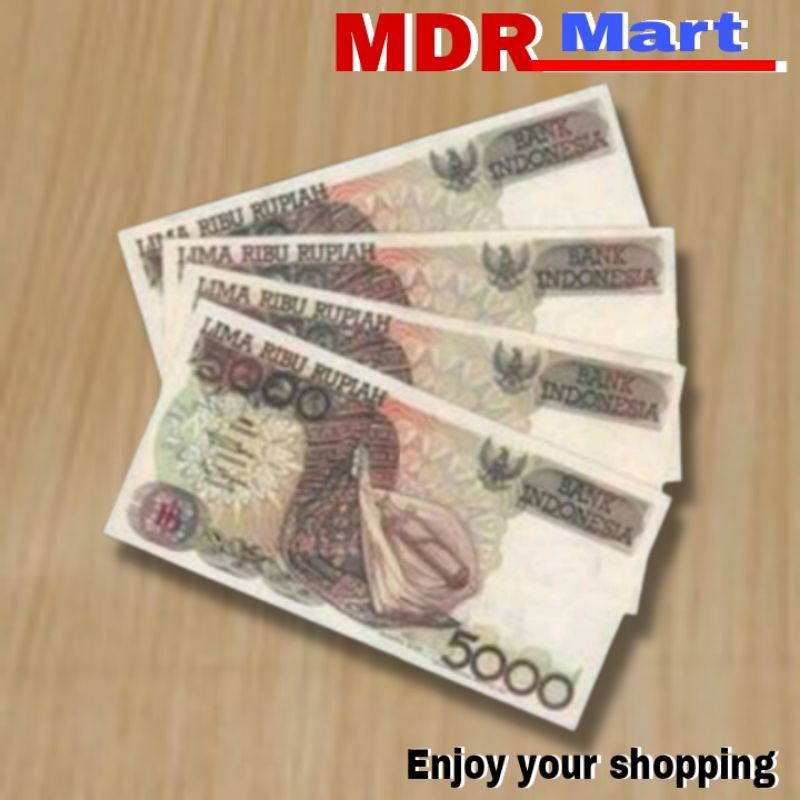 UANG KUNO 5000 Rupiah asli 100% seri sasando