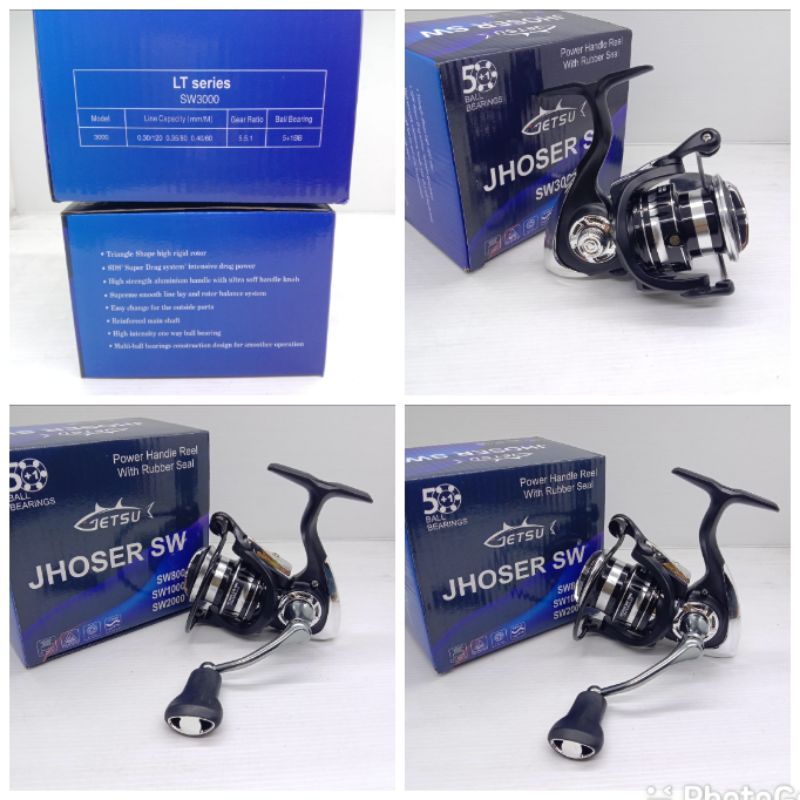 Reel Getsu Jhoser LT SW 800,1000,2000,3000 Power Handle