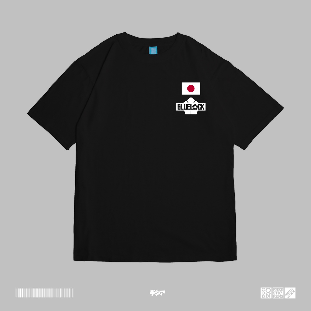 Blue Lock Jersey Japan Football Union JFU JFA Kaos Anime Manga Baju Jepang DJA Cloth