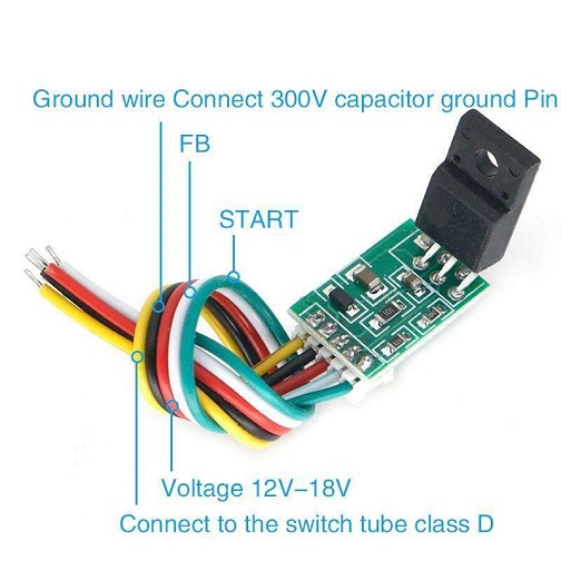 Gacun Power Supply LCD LED Universal 12-18V Papan Modul Switch Tabung 300V untuk Layar LCD TV Monitor PC