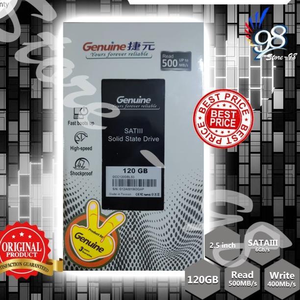 Genuine SSD 120GB Sata 3 - SSD 3D Nand 120 GB 2.5"