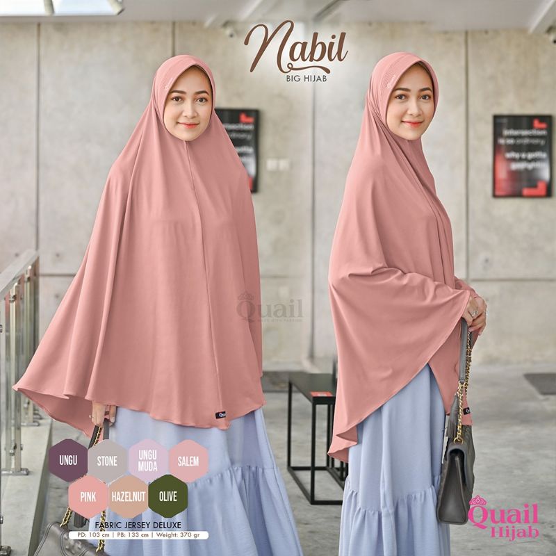 Jilbab Nabil Original Quail Hijab