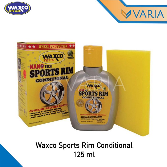 Waxco Nano Tech Sports Rim Conditional 125 ml Pelindung Velg Mobil