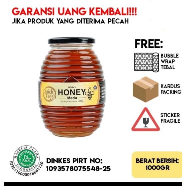 

MADU QUICK FRESH HONEY | MADU 1KG (JAR)