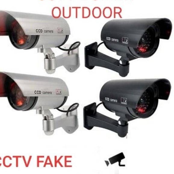 Terbaru Promo CCTV Dummy Outdoor Camera CCTV Fake Security Infrared Waterproof