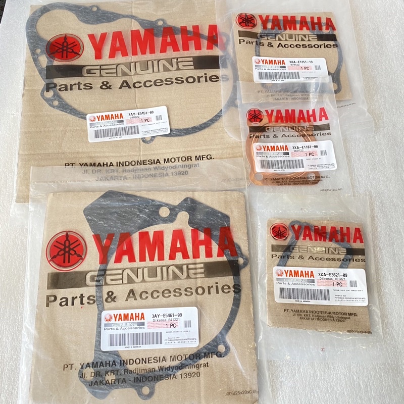 PACKING SET F1ZR ORI YGP FIZR FIZ F1Z R PAKING GASKET KOPLING MAGNET BLOK SEHER ATAS BAWAH MEMBRAN