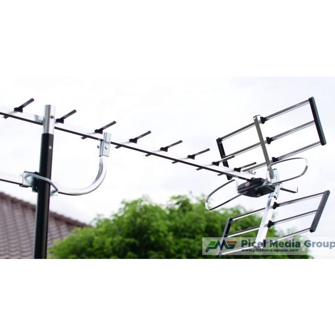 Antena Tv Outdoor Digital Intra Int-Zeus Untuk Stb Set Top Box Digital