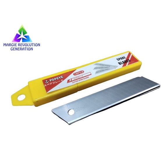 

MRG - Isi Cutter Besar Refill Kater Vico L150 L-150 Pisau Cutter Blade 18mm