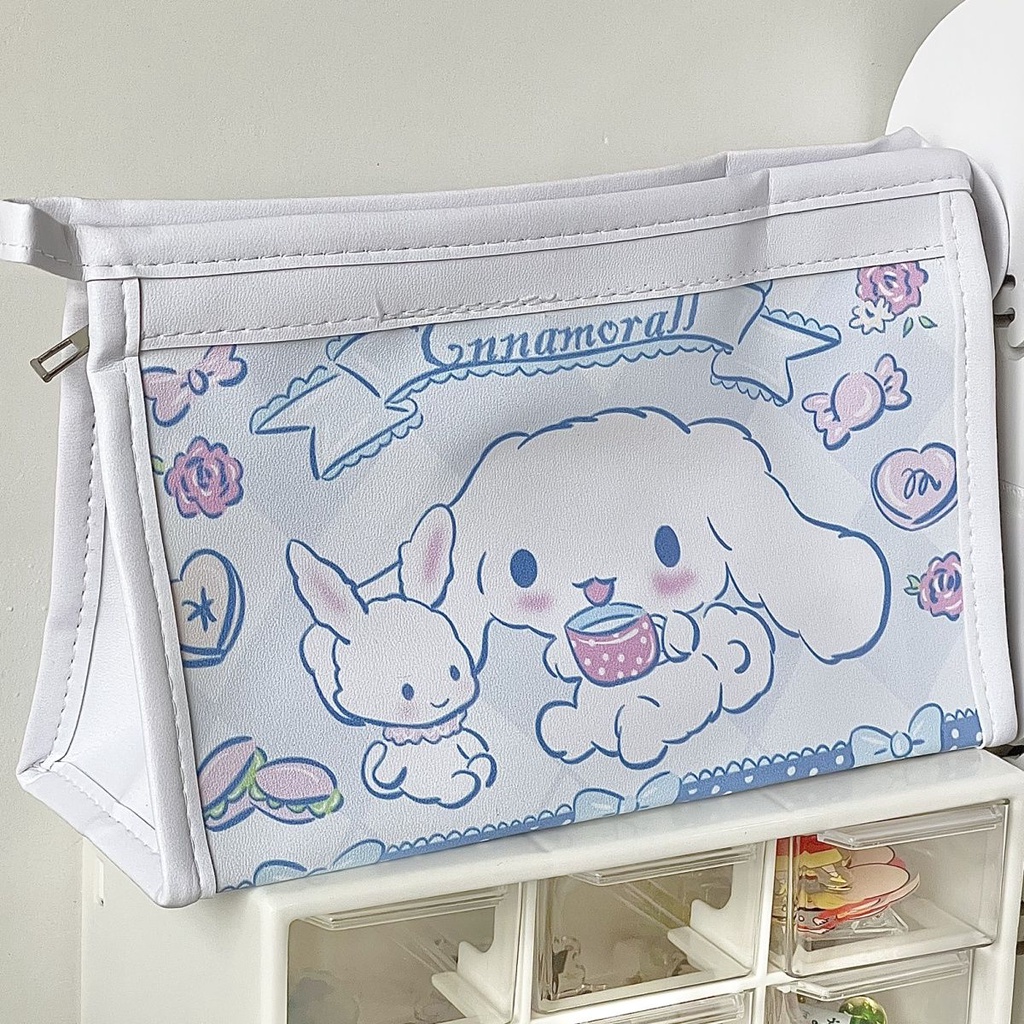 ✳♦Sera   Kartun Sanrio Yugui Anjing Kuromi Tempat Pensil Jepang Nilai Tinggi Tahan Air Kapasitas Besar Tas Alat Tulis untuk Siswa