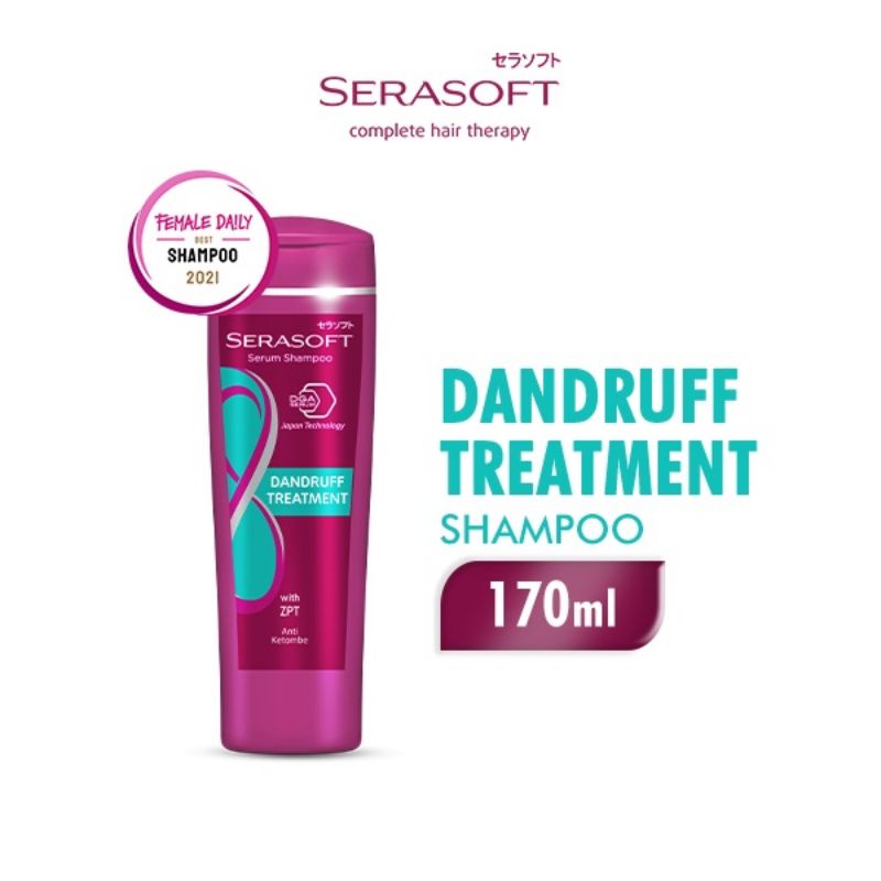 SERASOFT Shampoo Dandruff Treatment 170ml &amp; 340ml