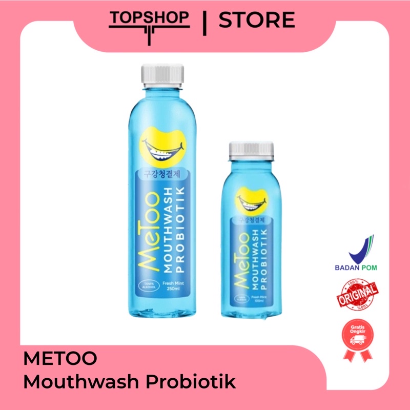 MeToo Obat Kumur Probiotik/ Fresh Mint