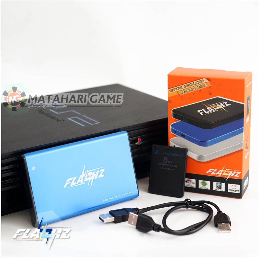 【 FLASHZ 】HDD250GB PS2 Hardisk Eksternal SUPPORT Playstation2 Cepat &amp; Stabil