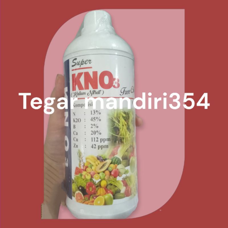 Pupuk Kno3 putih cair 500ml pupuk kno3 putih 500ml untuk generatif kalium nitrate cair/ pupuk kno pu