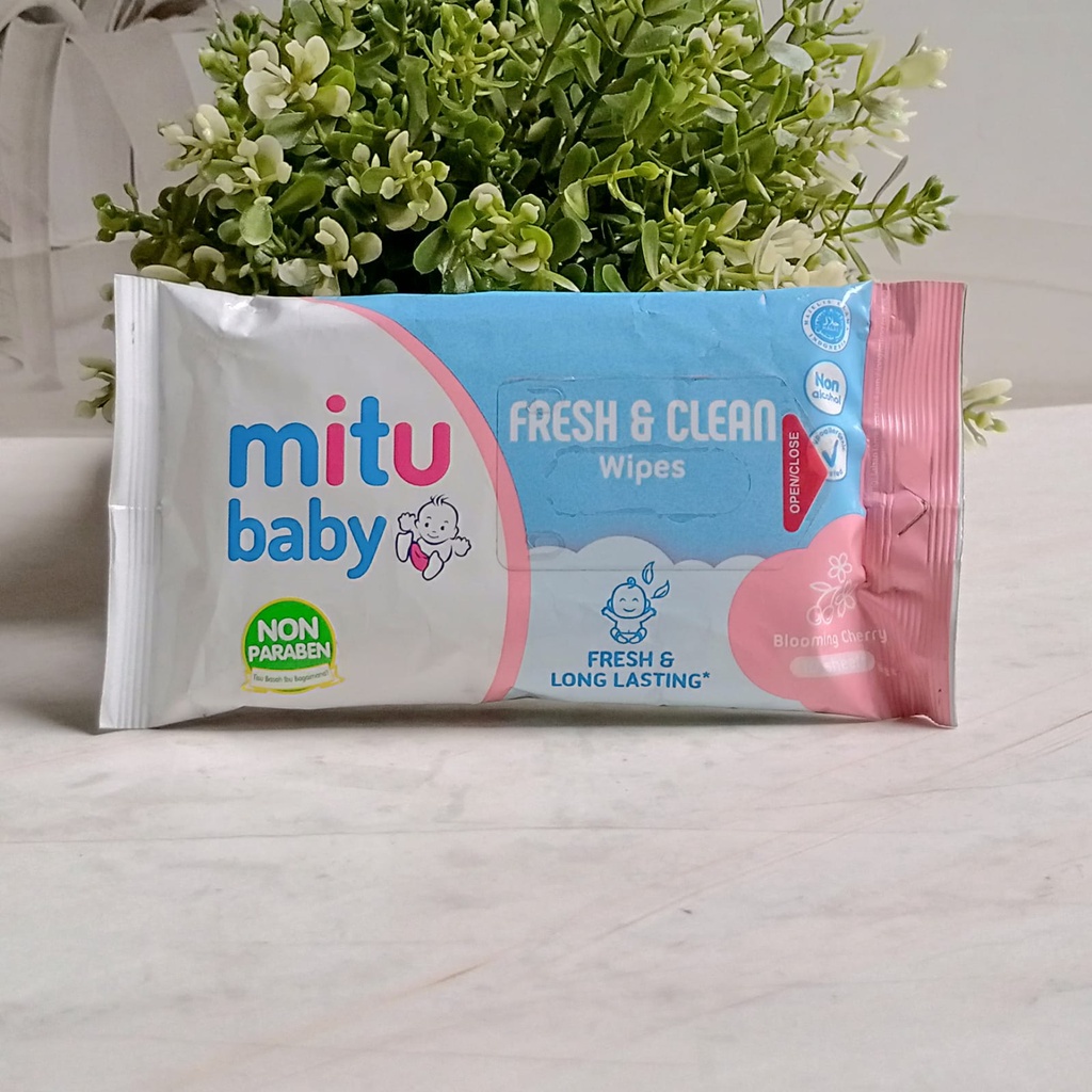 Mitu Baby Wipes Fresh &amp; Clean 10sheet