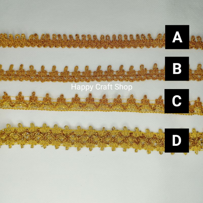 Renda Emas / Renda Gold / Renda India