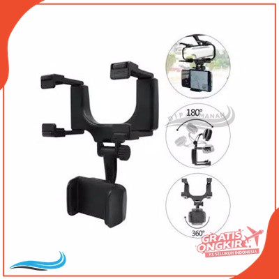 HOLDER MOBIL HD-59 TRIPOD MOBIL TEMPAT HP GPS PAS DI MOBIL