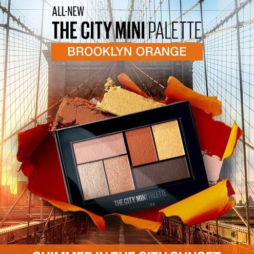 Maybelline Eyeshadow The City Mini Palette Brooklyn Orange