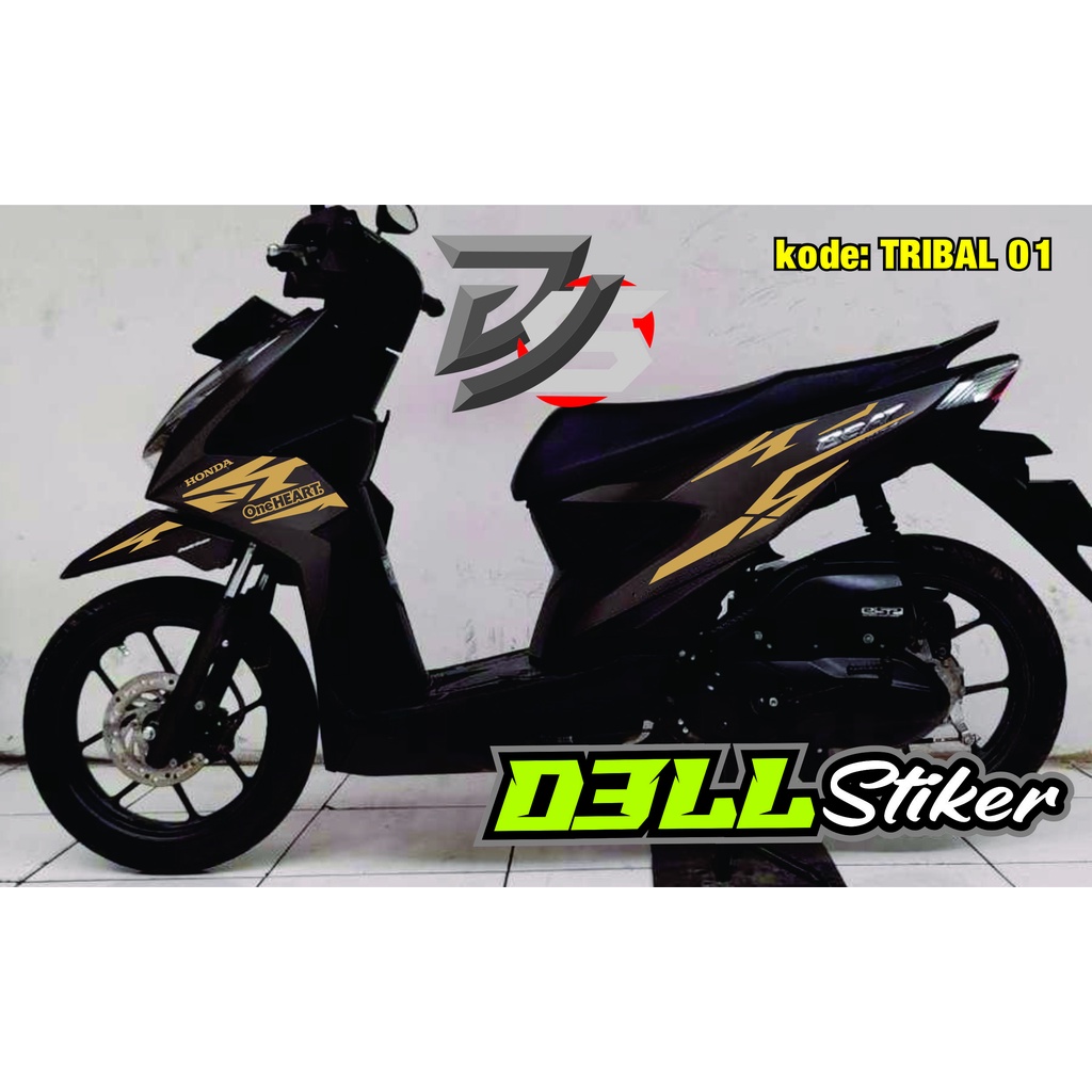Sticker Beat Deluxe 2020 Gold Edition Striping Beat New Street - Cutting Stiker All New Beat Street/