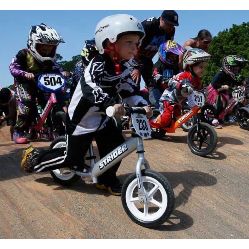 PushBike Race Tshirt Kaos Sepeda Anak Strider