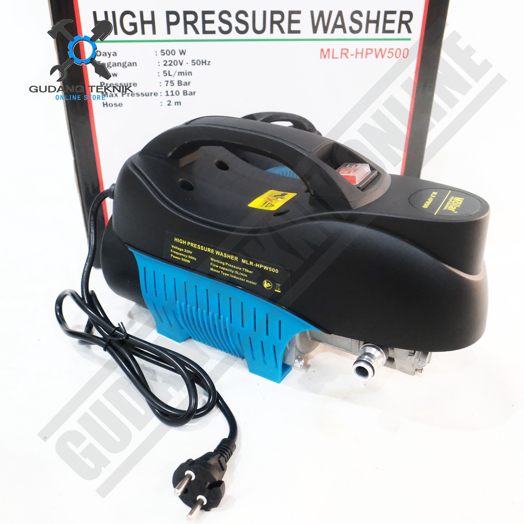 Mesin Jet Cleaner HPW500 MOLLAR / Mesin Steam Cuci Motor AC Mobil HPW 500 - High Pressure Washer HPW-500 MOLLAR