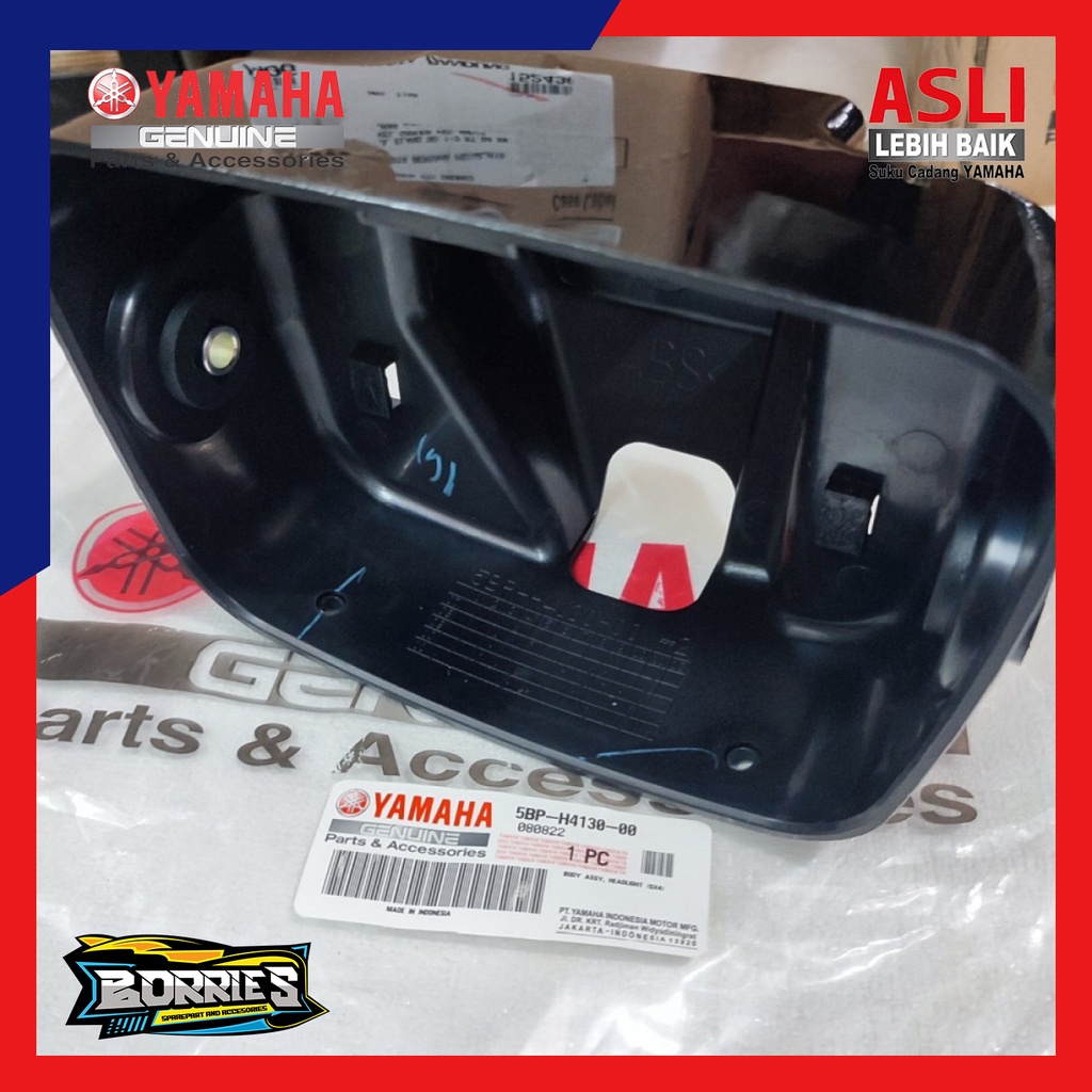 Batok Belakang Lampu Depan Oval Yamaha RX King 2002- 2006 Scorpio Original YGP 5BP-H4130-00