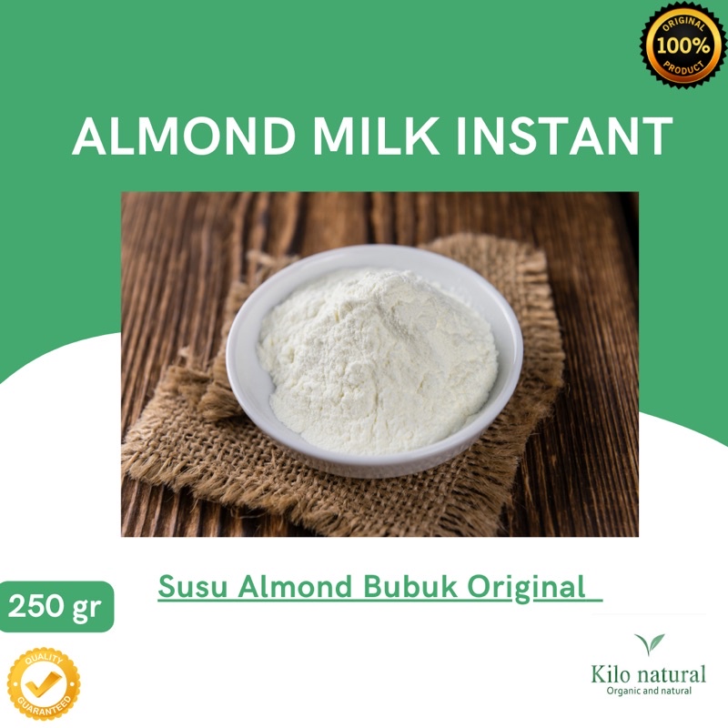 

Almond Milk Instant 250Gr / Susu Almond Bubuk 250Gram