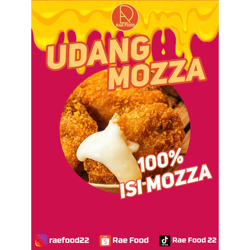 Jual Udang Mozzarella Udang Keju Frozen Vacuum Shopee Indonesia