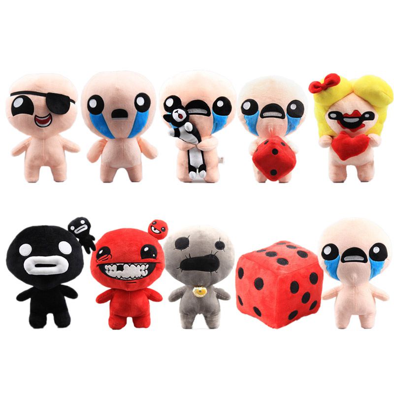 Pengikat Isaac Plush Toys Game Stuffed Dolls Fans Anak Koleksi Hadiah Lembut